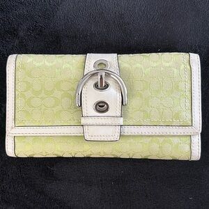 Coach designed wallet